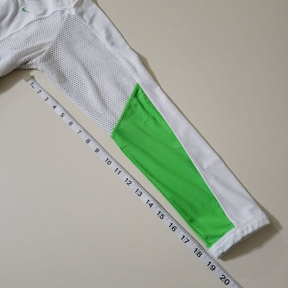 Nike Women's White Dri-FIT Mesh Hoodie - Picture 6 of 13